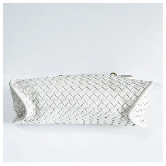 Bottega Veneta Off White Intrecciato Leather Hobo Rare Vintage Bag